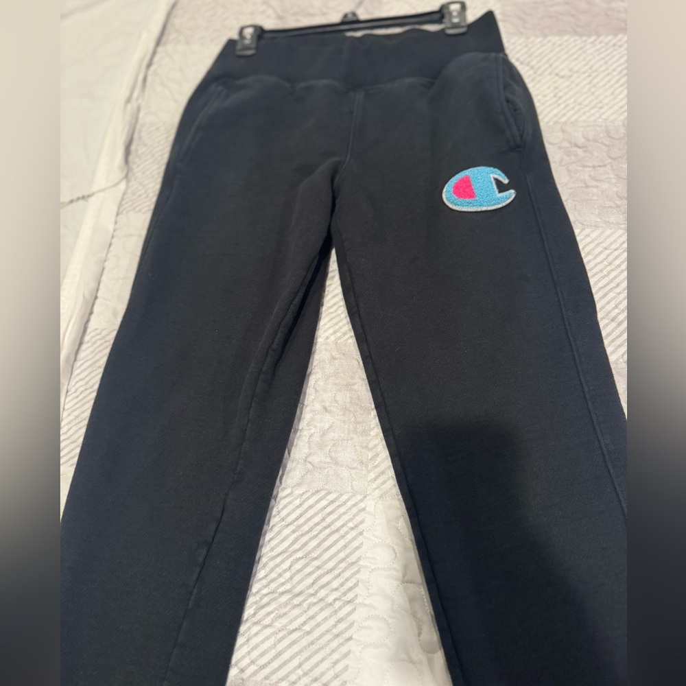REVERSE WEAVE CHENILLE CHAMPION LOGO JOGGERS - Picture 8 of 10
